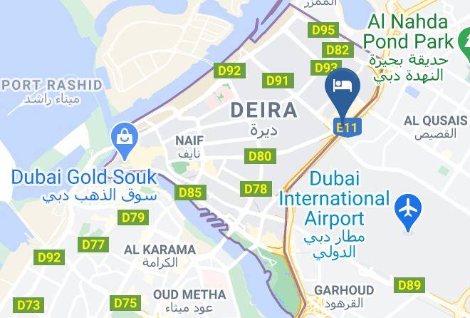 Dubai - Studio M Arabian Plaza Maps
