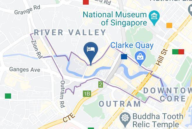 Singapore River - Studio M Hotel Maps