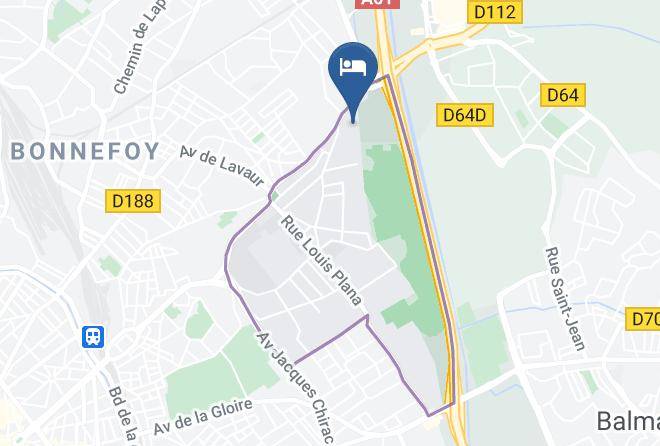 Haute Garonne - Studio Meuble Toulouse Maps