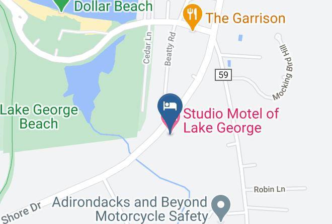 Warren - Studio Motel Of Lake George Maps