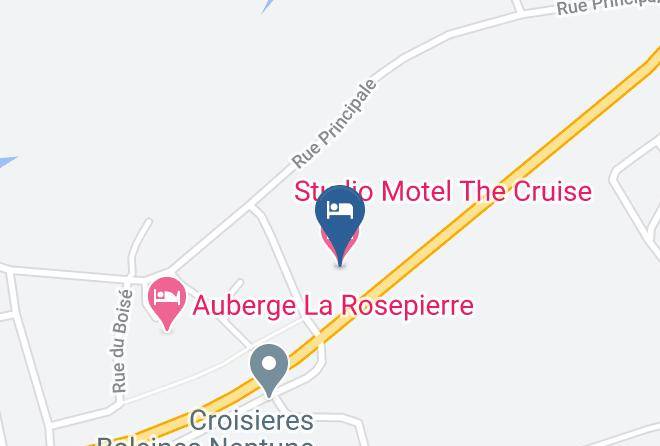 La Haute Cote Nord Regional County Municipality - Studio Motel The Cruise Maps