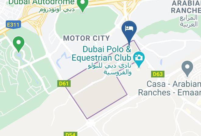 Dubai - Studio One Hotel Maps