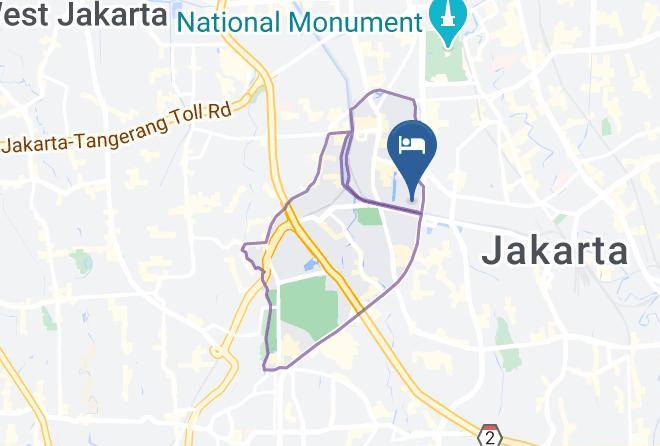 Central Jakarta - Studio One Hotel Maps