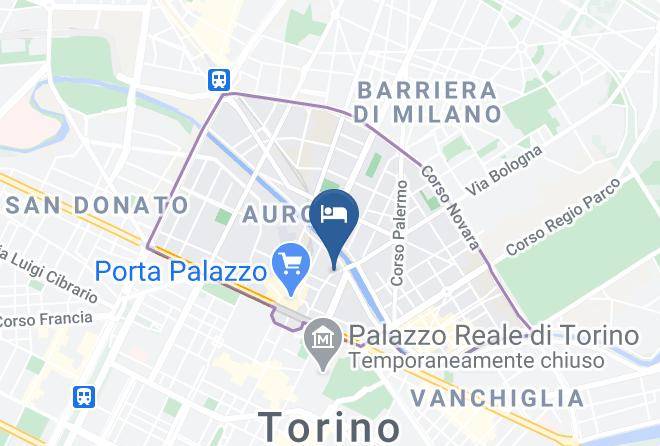 Turin - Studio Priocca Sul Fiume Dora Maps