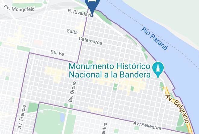 Rosario - Studio Rio Alquiler Temporario Maps