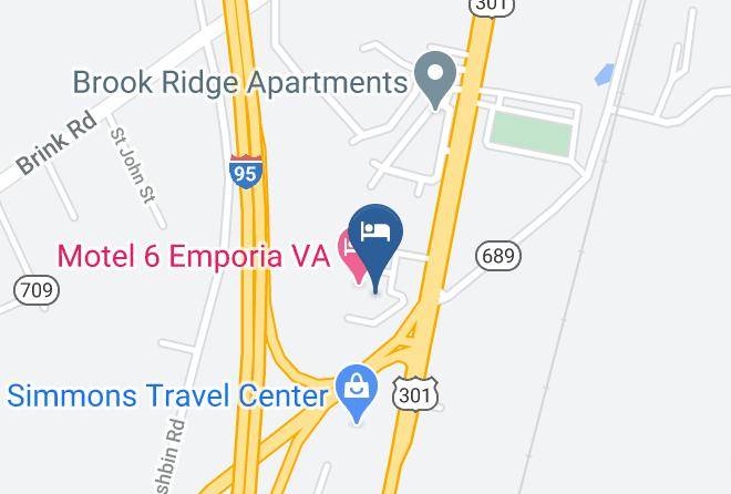 Greensville - Studios And Suites 4 Less Emporia By Magnuson Worldwide Maps
