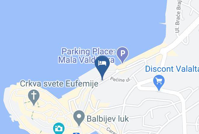 Rovinj - Studios Antica Porta Sul Mar Maps