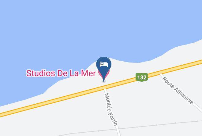 La Matanie Regional County Municipality - Studios De La Mer Maps