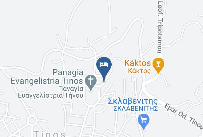 Tinos - Studios Eleni Ii Maps