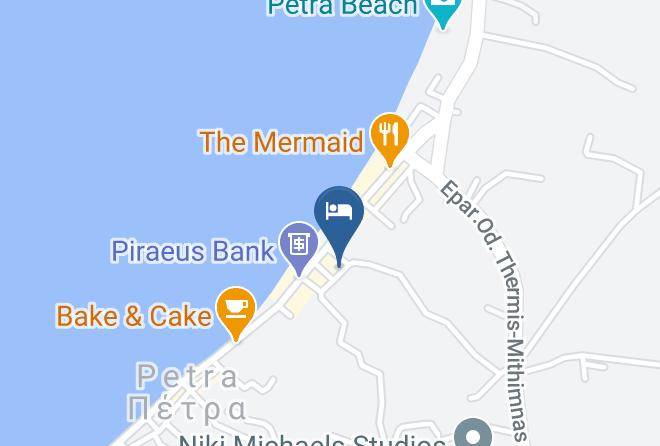 Lesvos - Studios Evridiki Maps