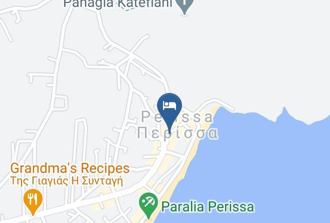 Thira - Studios Halaris Maps