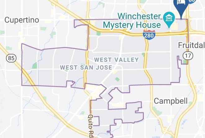 Santa Clara - Studios Inn Maps