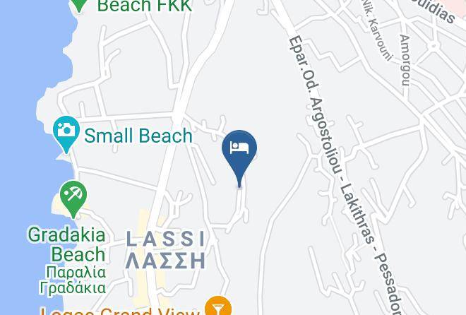 Kefallinia - Studios Irini Maps