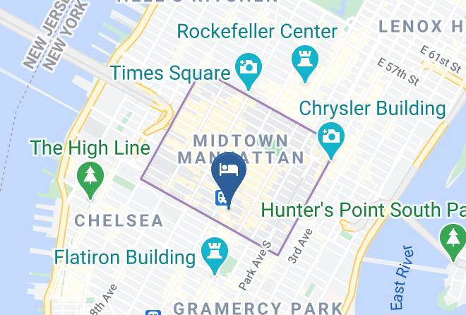 Studios Midtown Manhattan Map