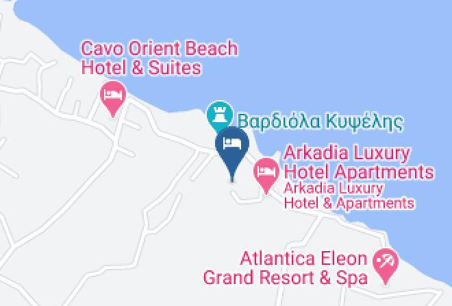 Zakinthos - Studios Petra Maps