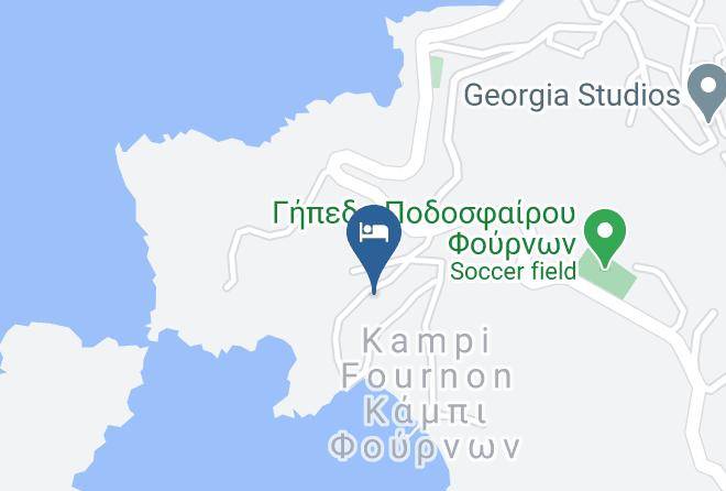 Ikaria - Studios Rena Maps
