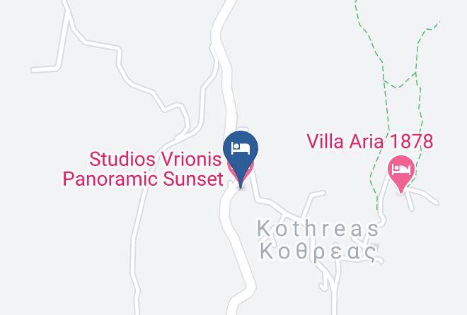 Kefallinia - Studios Vrionis Panoramic Sunset Maps