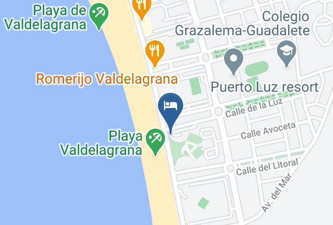 Cadiz - Study In Valdelagrana Beach Maps