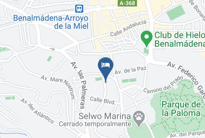 Malaga - Stunning Pueblo Del Parque Maps