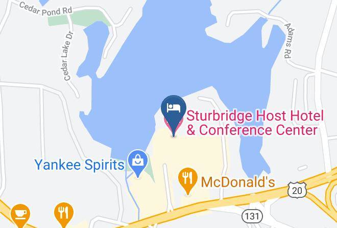 Worcester - Sturbridge Host Hotel & Conference Center Maps