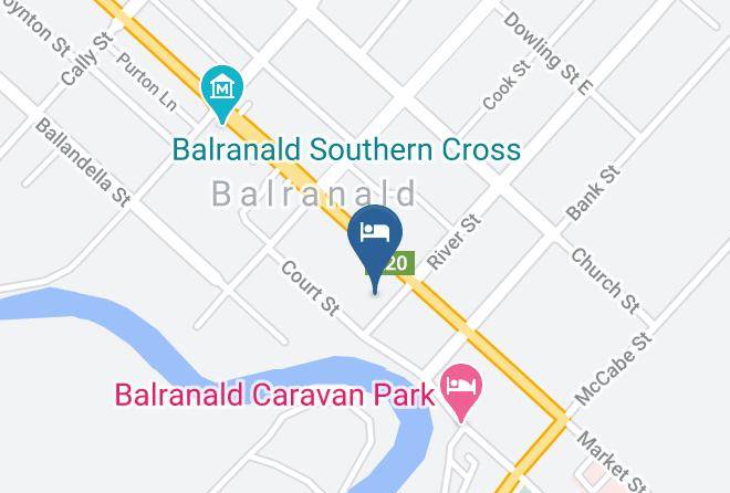 Balranald - Sturt Motel Maps