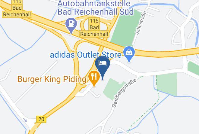 Berchtesgadener Land - Styles Hotel Piding Maps