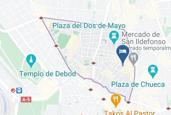 Madrid - Stylish Apt Center Malasana Maps