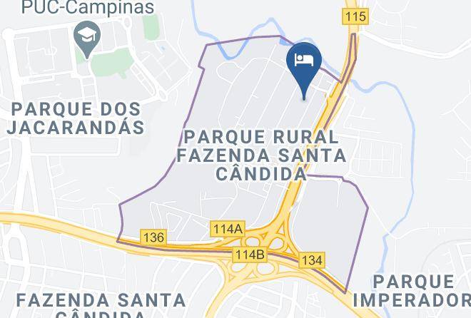 Campinas - Styllus Motel Maps