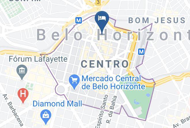 Belo Horizonte - Stylus Hotel Maps