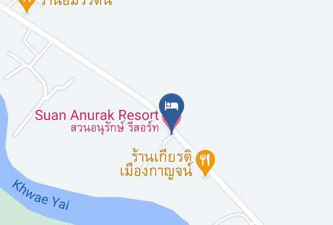Amphoe Si Sawat - Suan Anurak Resort Maps