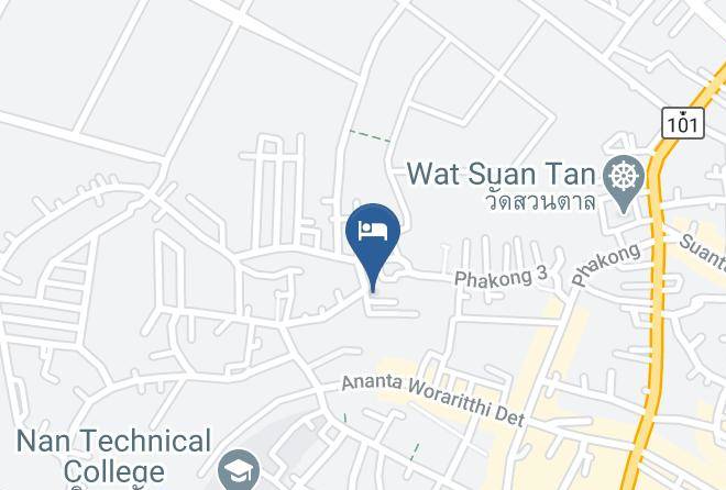 Amphoe Mueang Nan - Suan Hom Ville Hotel Maps