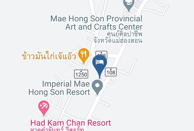 Amphoe Mueang Mae Hong Son - Suan Mork Kham Resort Maps