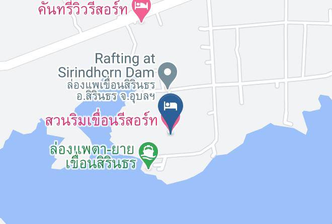 Amphoe Sirindhorn - Suan Rim Khuean Resort Maps