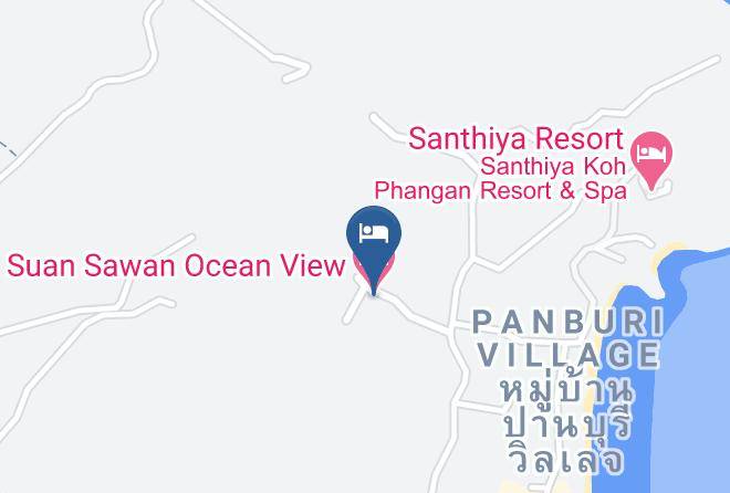 Amphoe Ko Pha Ngan - Suan Sawan Ocean View Maps