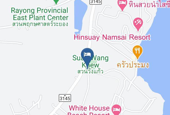 Amphoe Klaeng - Suan Wang Kaew Resort Maps
