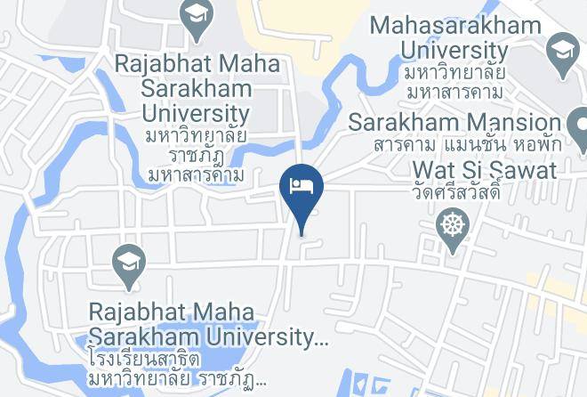 Mueang Maha Sarakham District - Suan Warun Hotel Maps