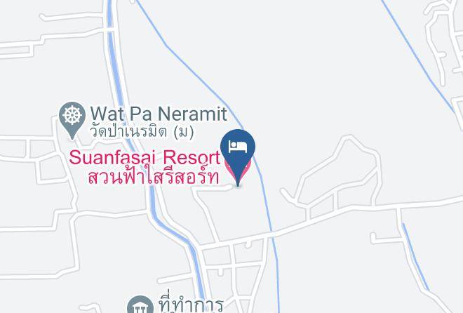 Amphoe Mae Taeng - Suanfasai Resort Maps