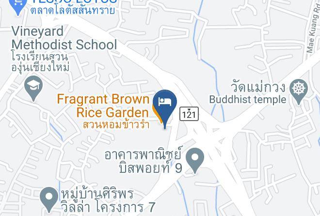 Amphoe San Sai - Suanhom Resort Maps