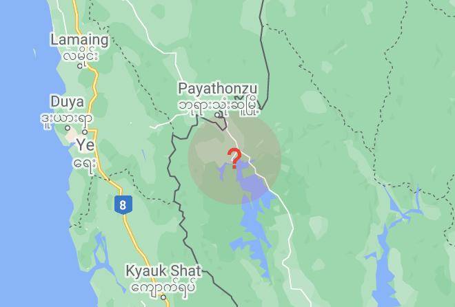 Amphoe Sangkhla Buri - Suanmagmai Resort Maps