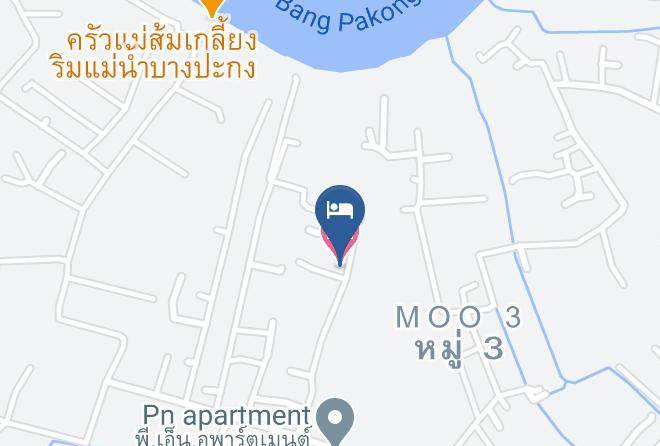 Amphoe Mueang Chachoengsao - Suanmai Tara Resort And Spa Maps