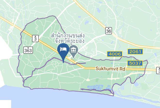 Amphoe Mueang Rayong - Suanplam Unique Hotel Maps