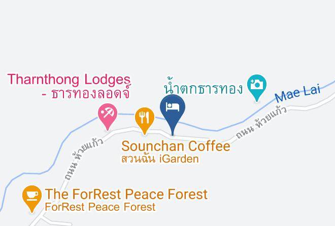 Amphoe Mae On - Suansena Resort Maps