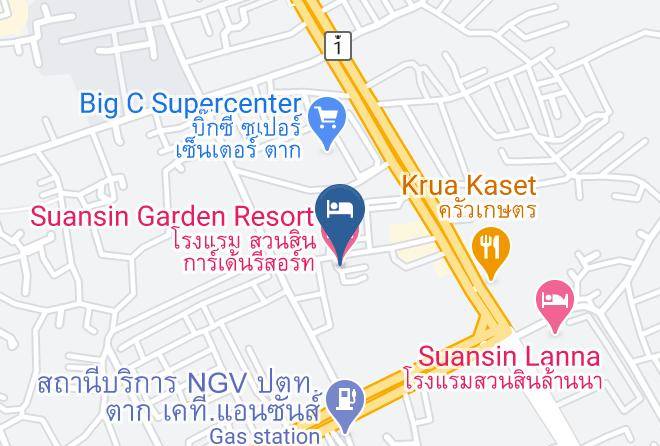 Mueang Tak District - Suansin Garden Resort Hotel Maps