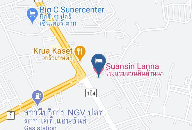 Mueang Tak District - Suansin Lanna Hotel Maps