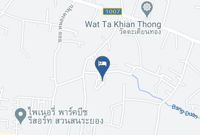 Amphoe Mueang Rayong - Suanson Paragon Green Resort Maps