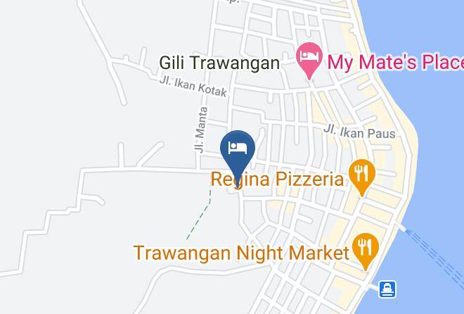 North Lombok Regency - Suasana Eco Gallery Resort Maps