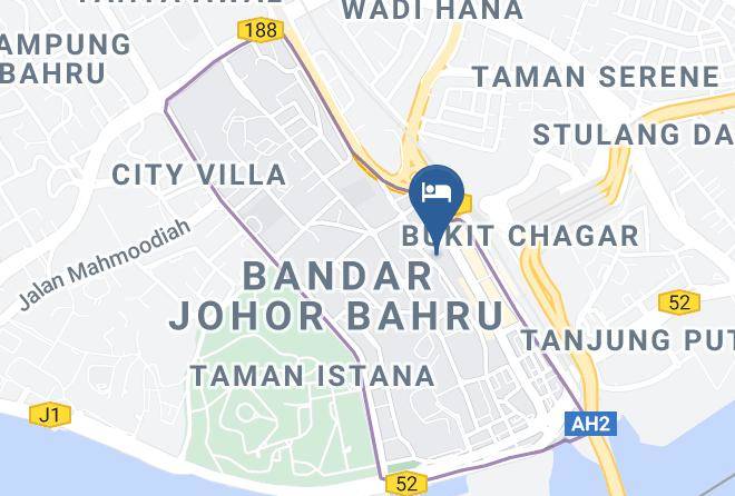 Johor Bahru - Suasana Suites Jbcc By Okgostay Maps