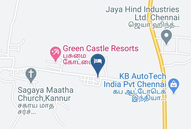 Thiruvallur Sub District - Subhiksha Hotels Green Castle Resort Maps