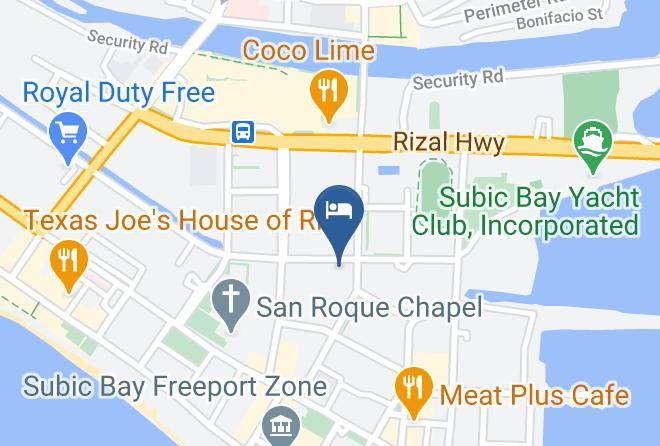 Subic Bay Venezia Hotel Map