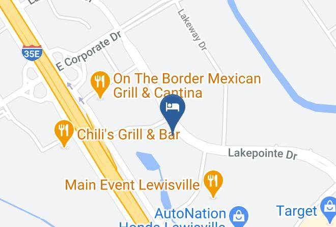 Denton - Suburban Extended Stay Hotel Lewisville Maps